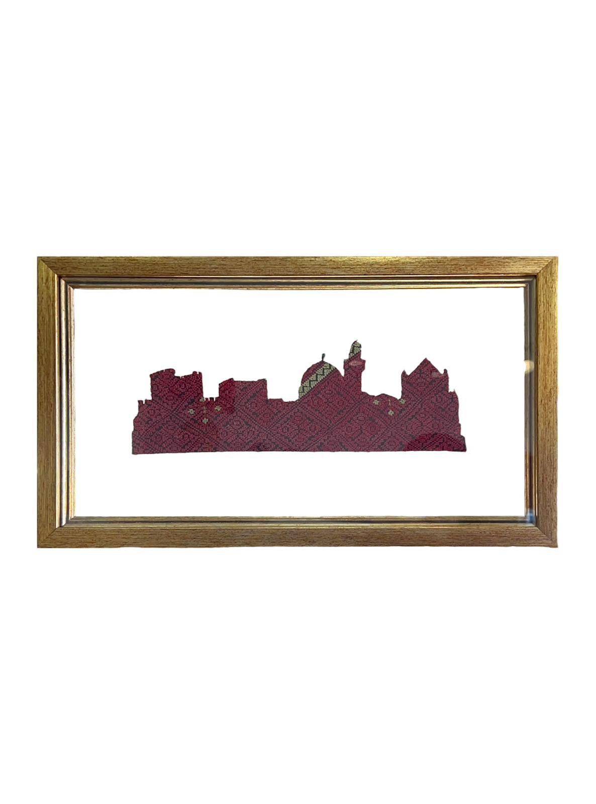Jerusalem Skyline Embroidery