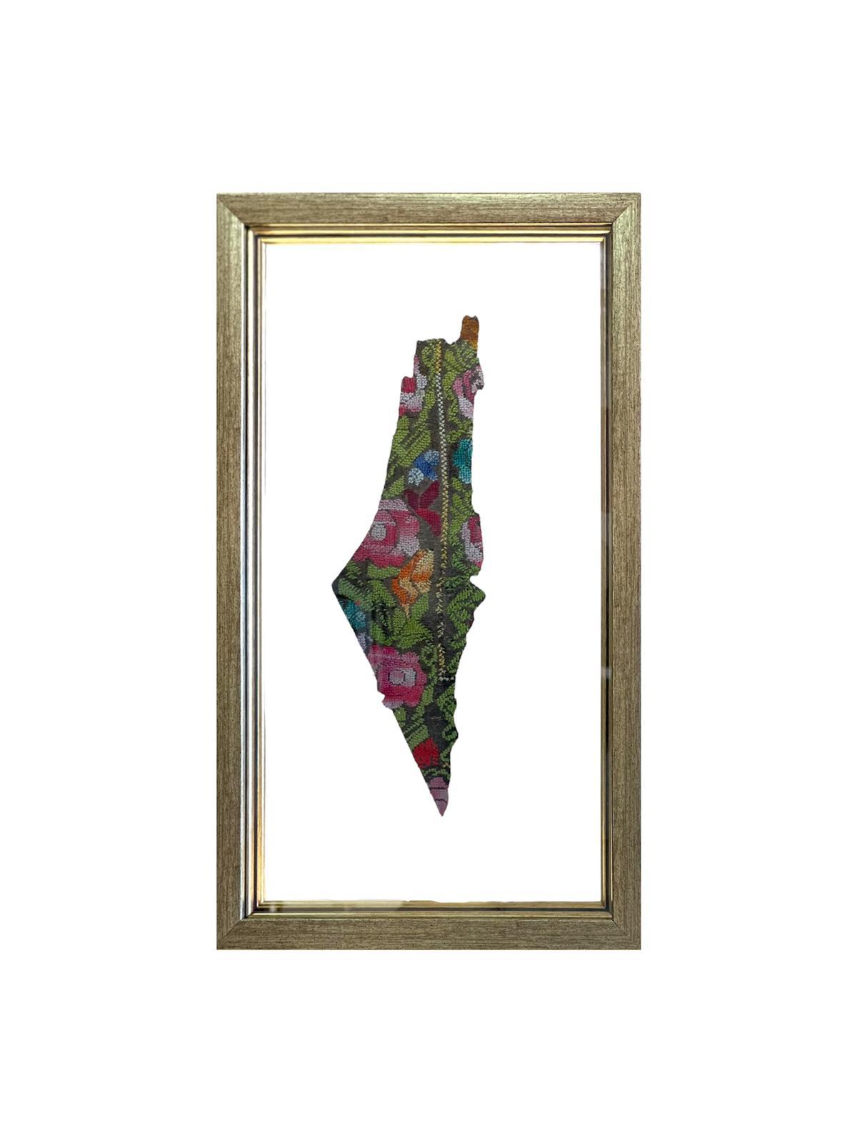 Palestinian Map Embroidery