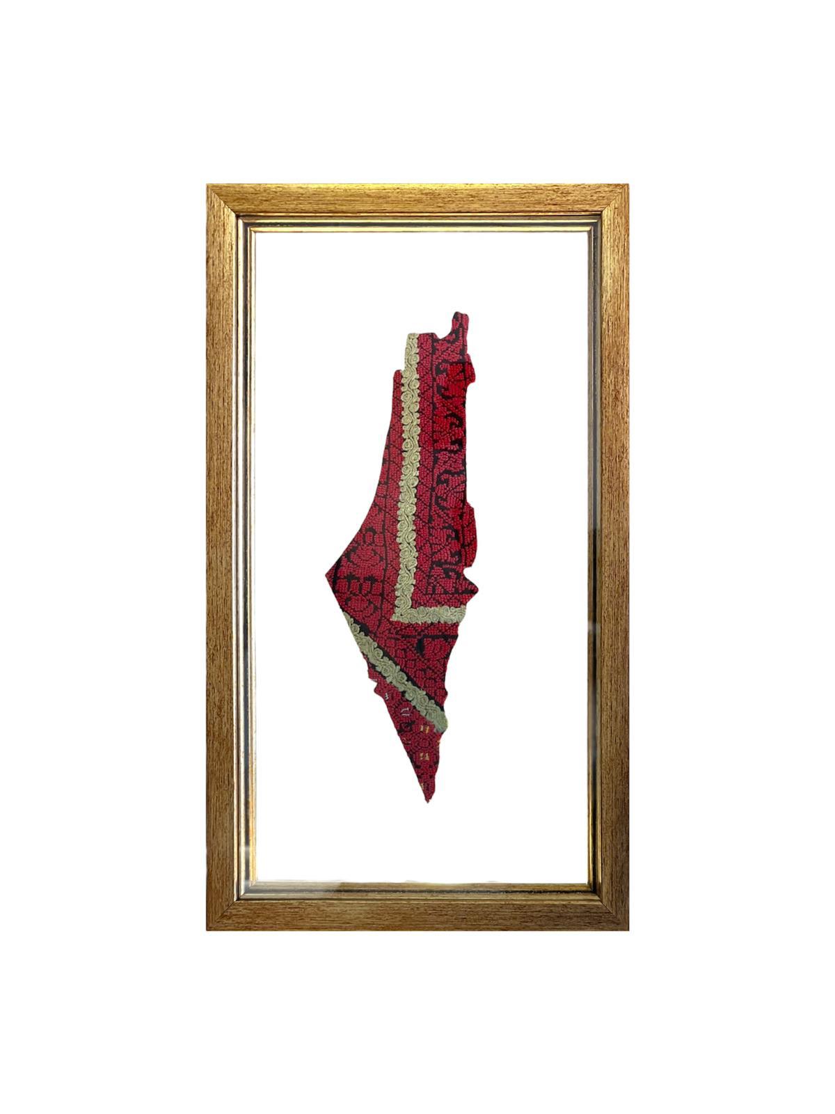 Palestinian Map Embroidery