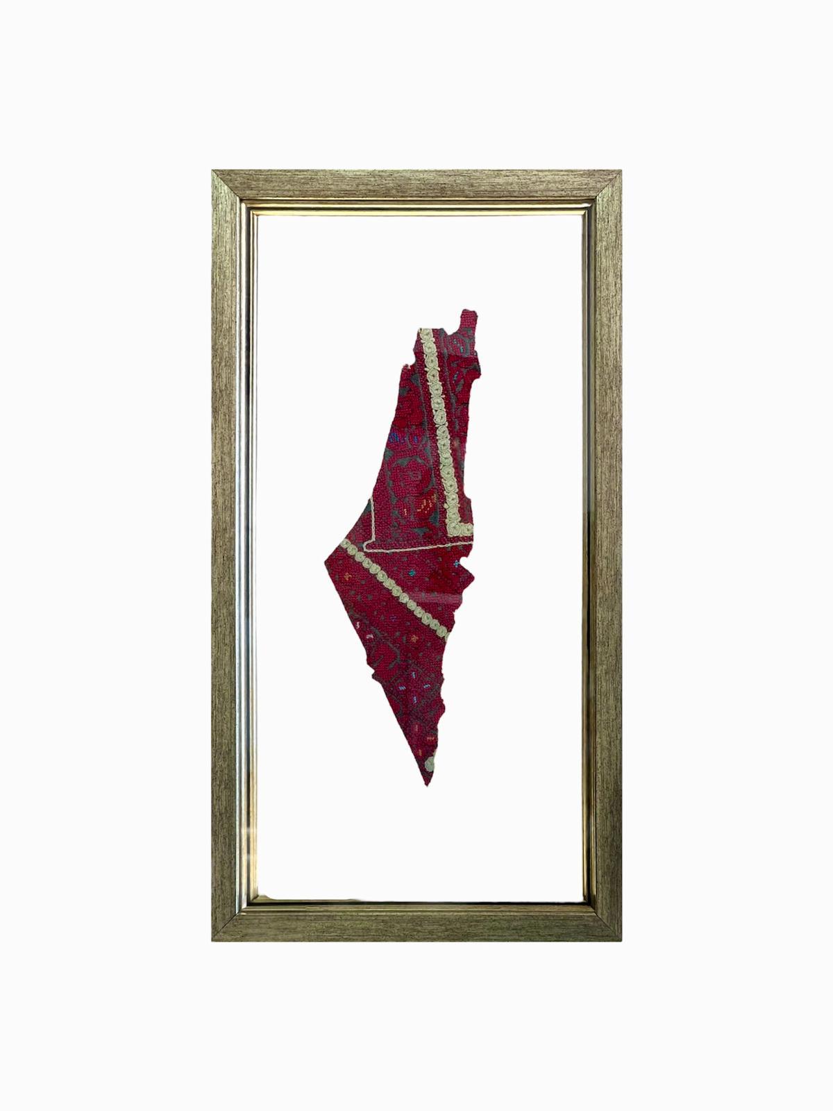 Palestinian Map Embroidery