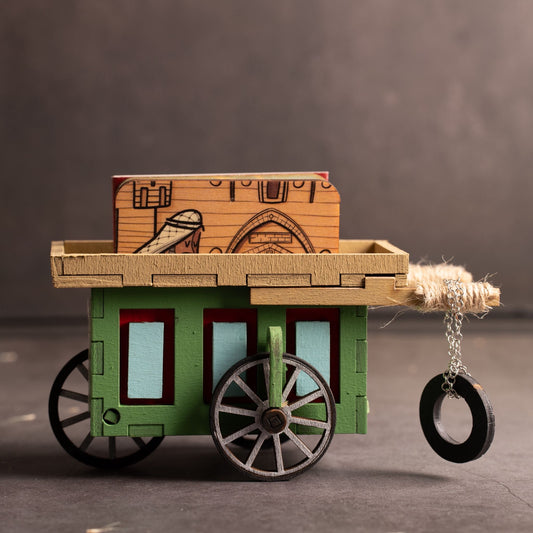 Basta Jerusalem Cart with wooden coasters