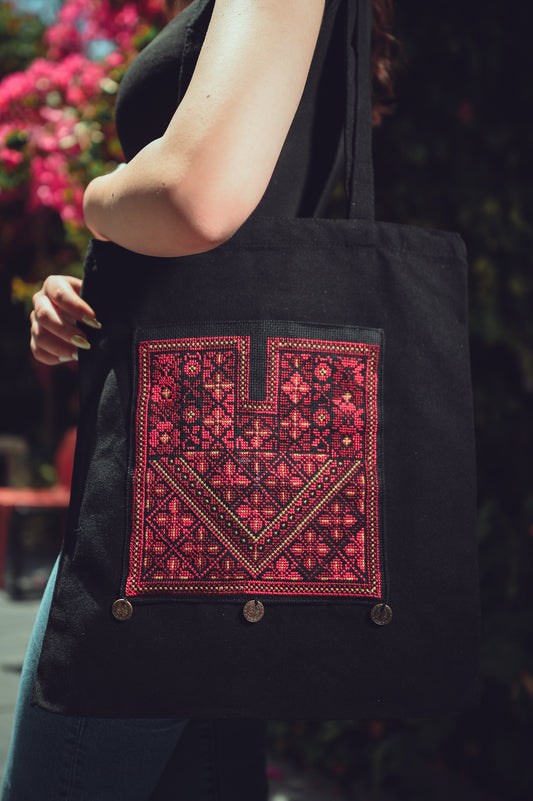 Tatrez Tote Bag