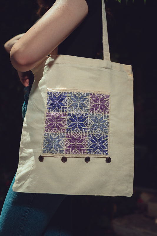 Tatrez Tote Bag