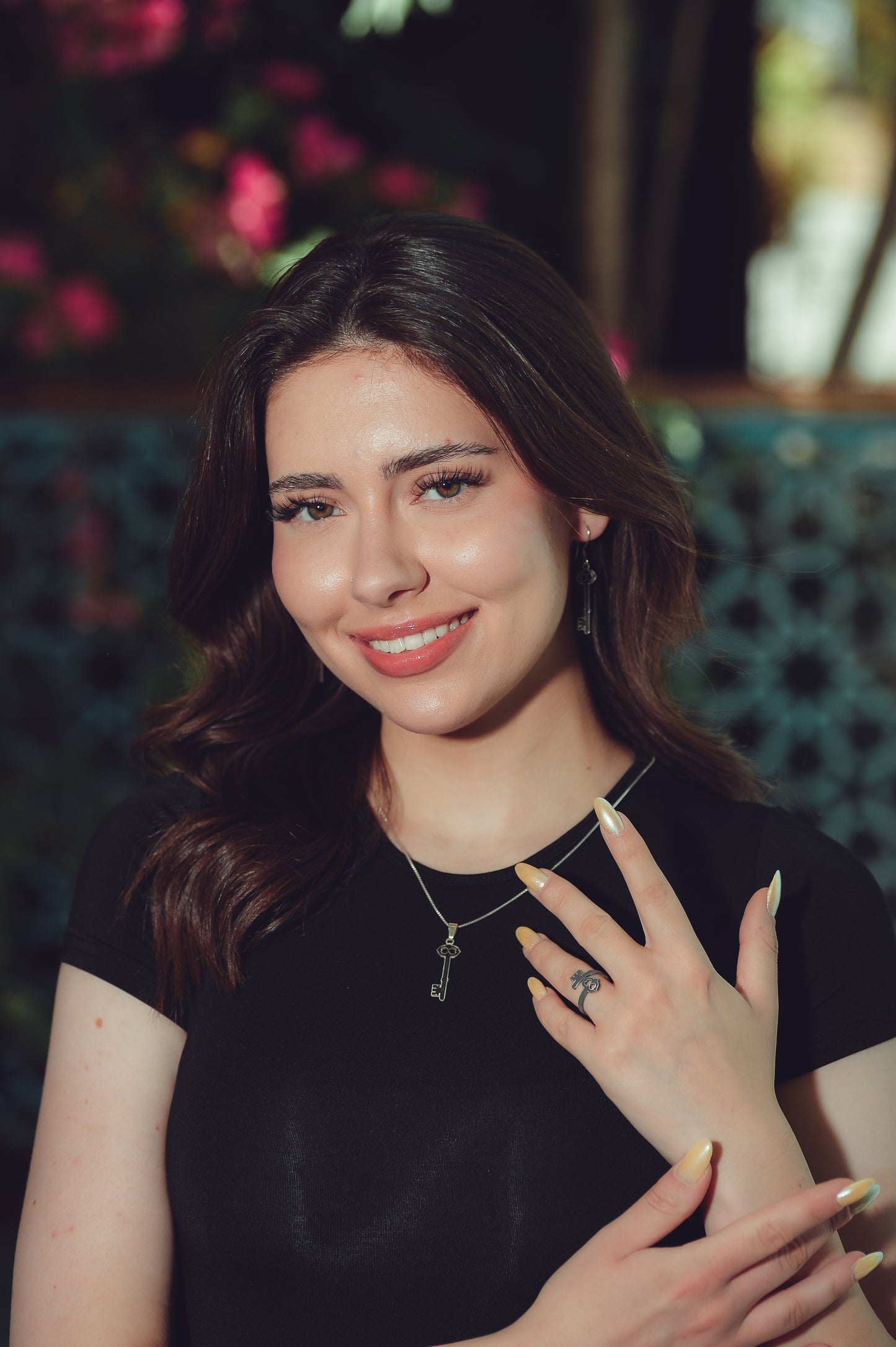 Palestinian Return Key Earrings