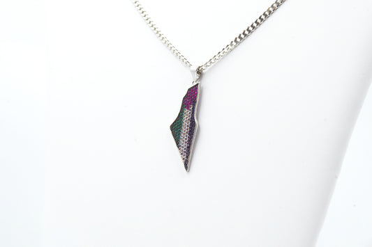 Palestine Map Pendant