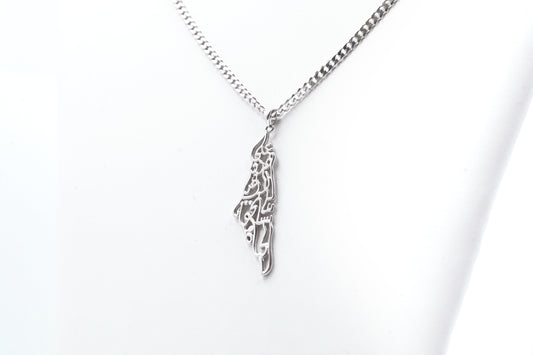 Palestine Map Pendant