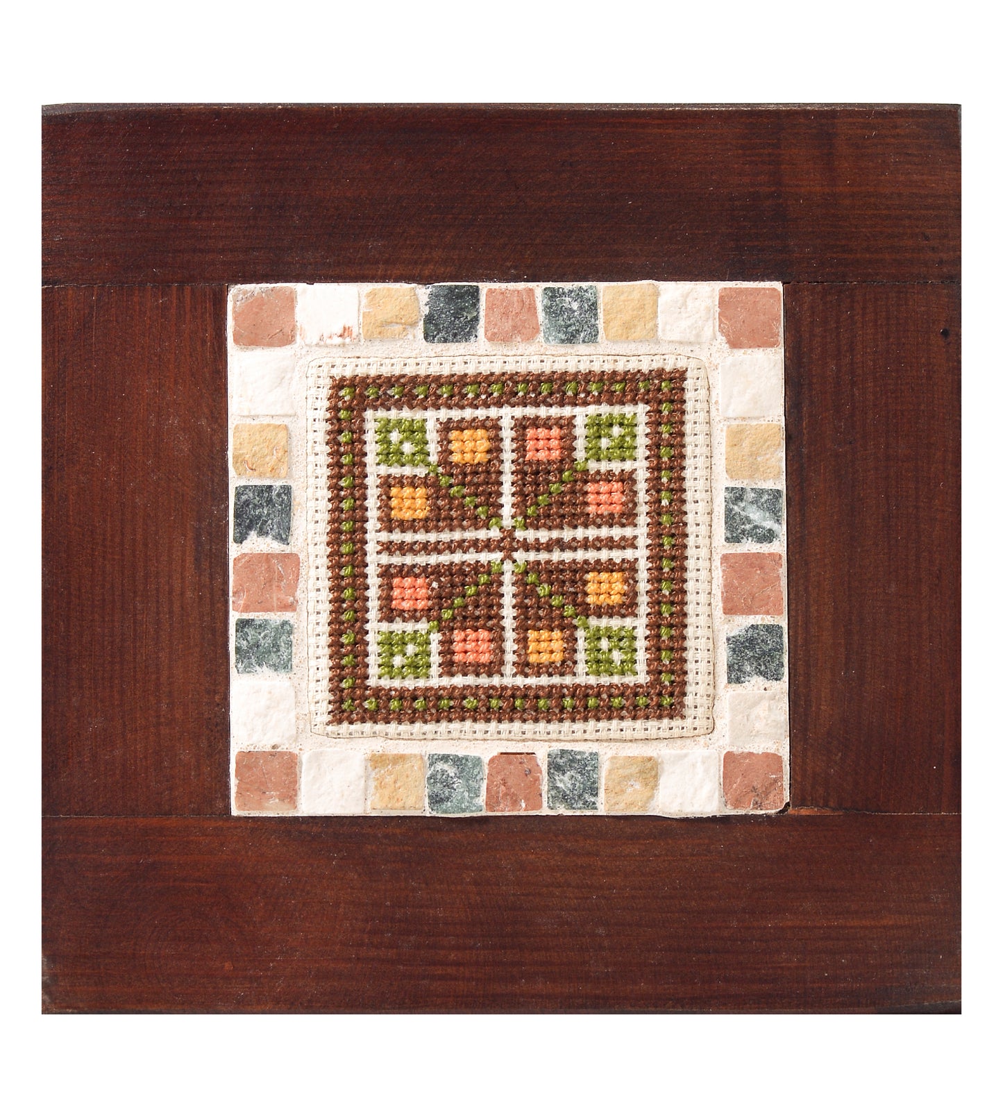 Small Tatreez Framed Wall Hanging