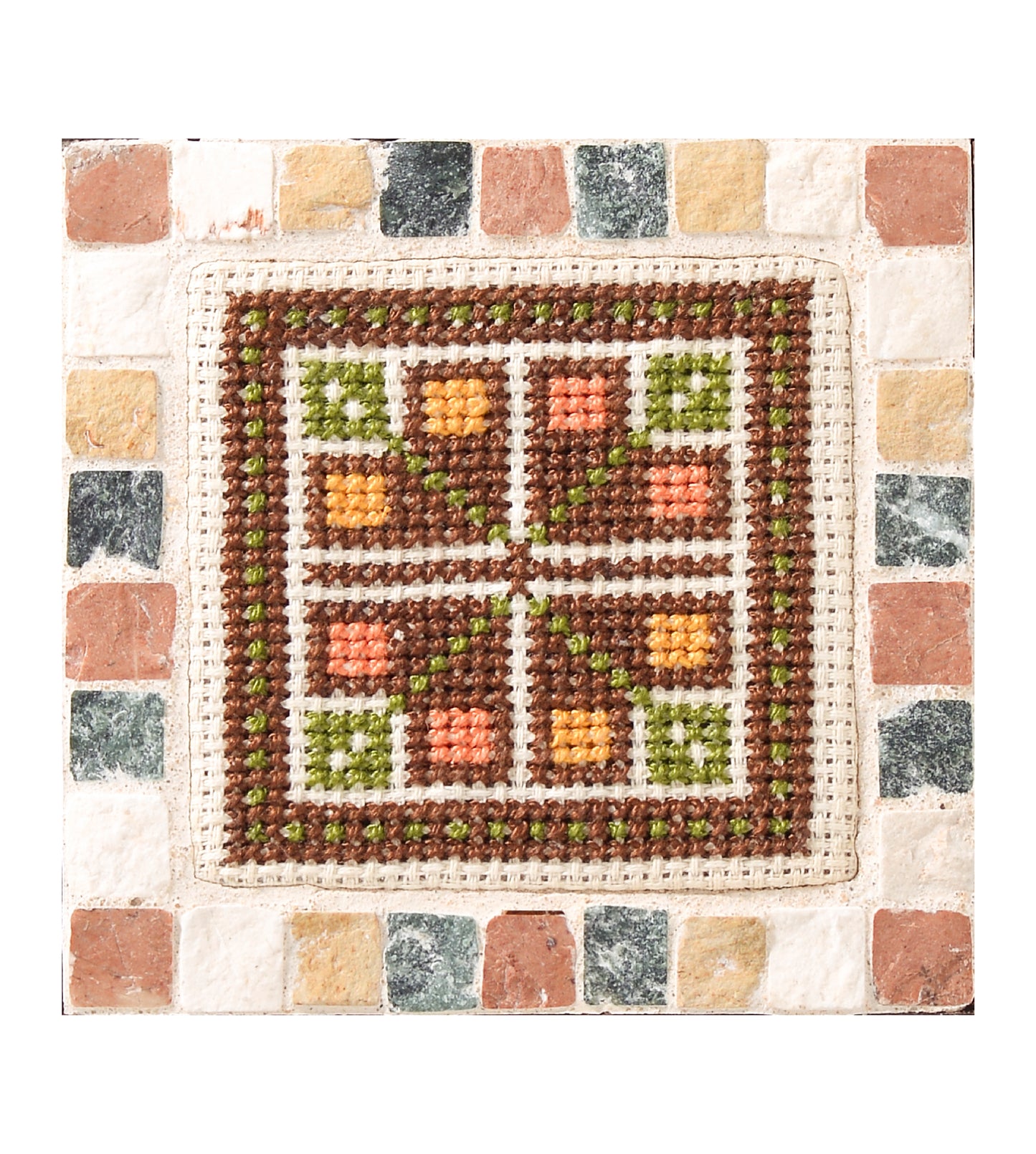 Small Tatreez Framed Wall Hanging