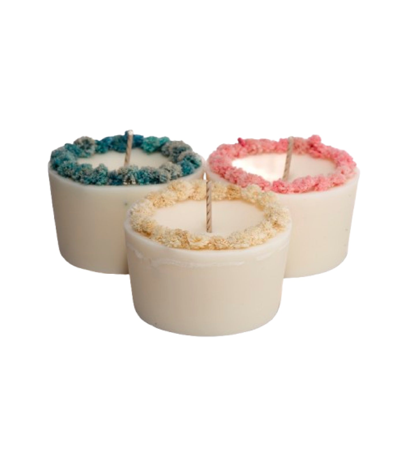 Giveaway Flowered Candle