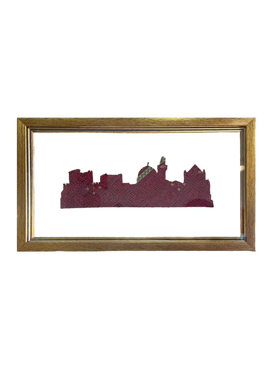 Jerusalem Skyline Embroidery