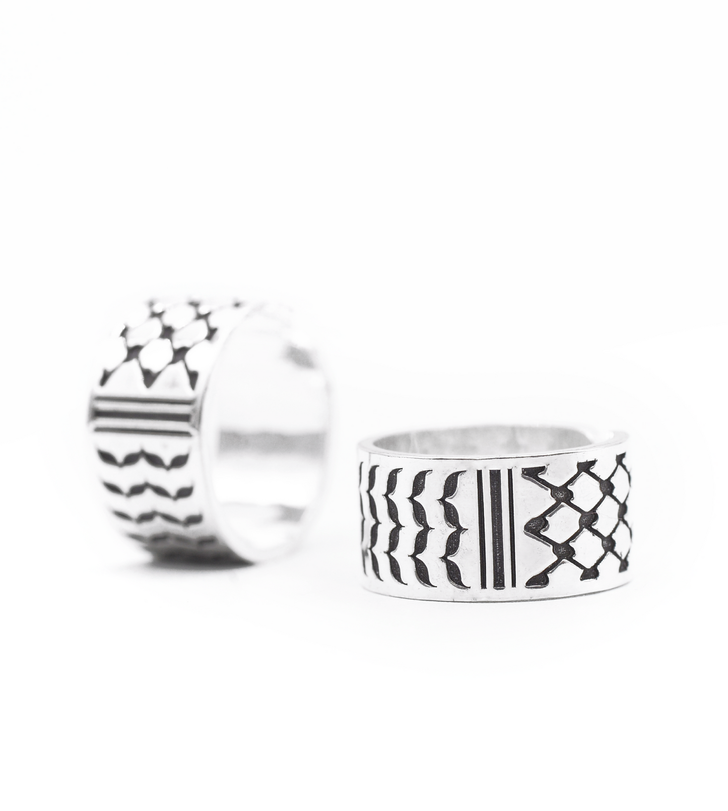 Palestinian Kuffiyeh Ring (Women)
