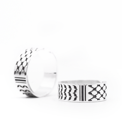 Palestinian Kuffiyeh Ring (Men)