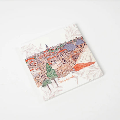 Old City of Jerusalem Coaster
