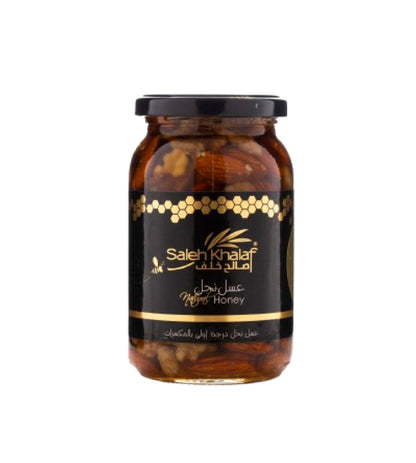 First class natural honey with nuts