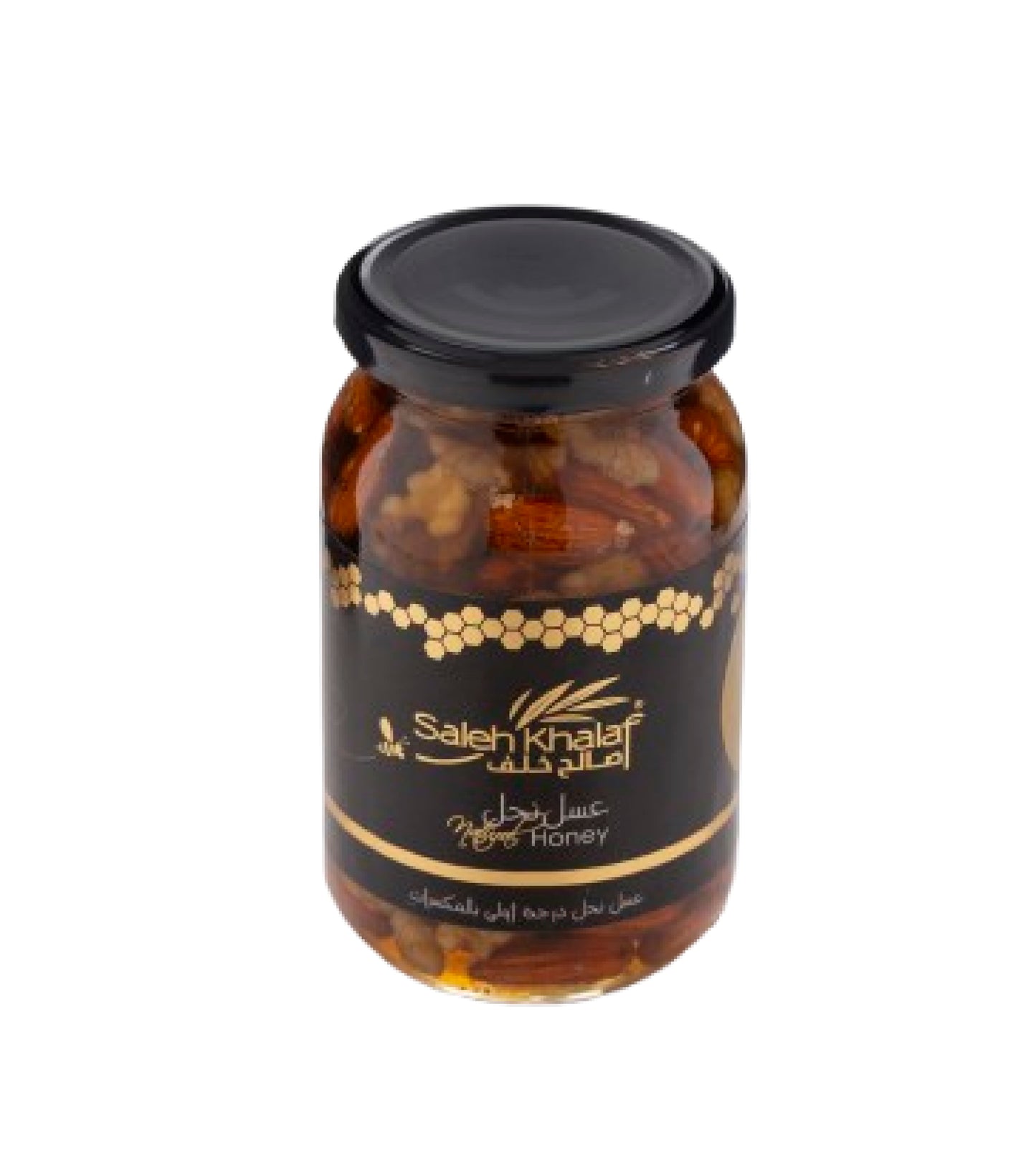 First class natural honey with nuts