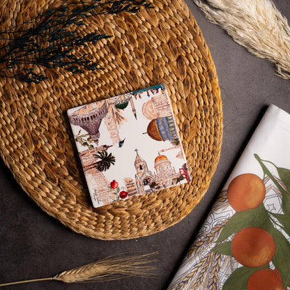 Palestinian Landmarks Coaster