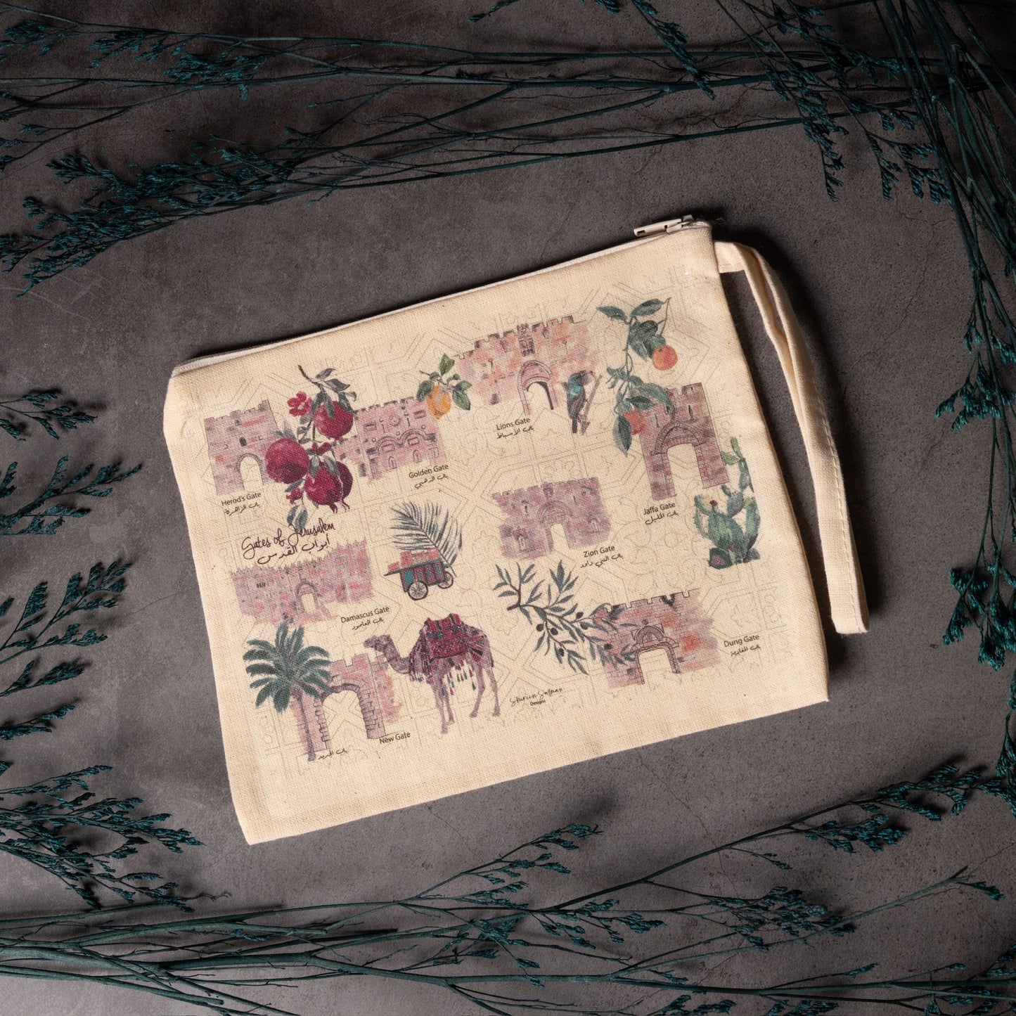 Gates of Jerusalem Pouch