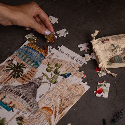 Cities Landmarks Puzzle
