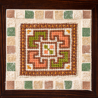 Small Tatreez Framed Wall Hanging