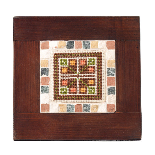 Small Tatreez Framed Wall Hanging