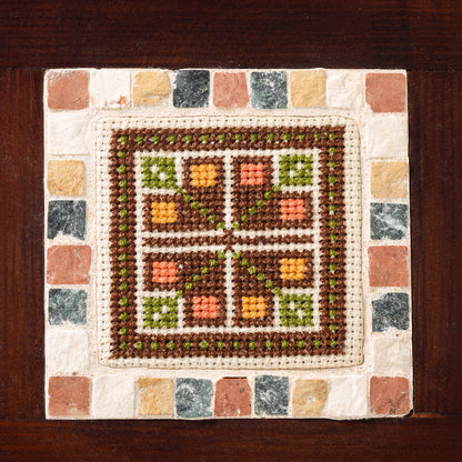 Small Tatreez Framed Wall Hanging