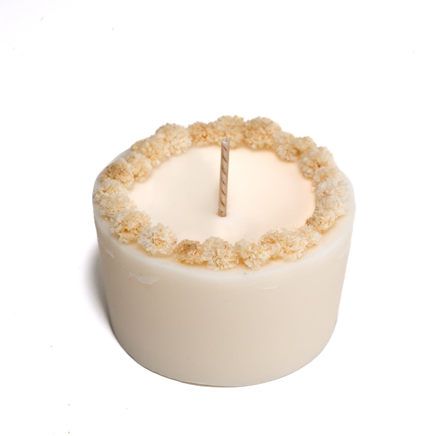 Giveaway Flowered Candle