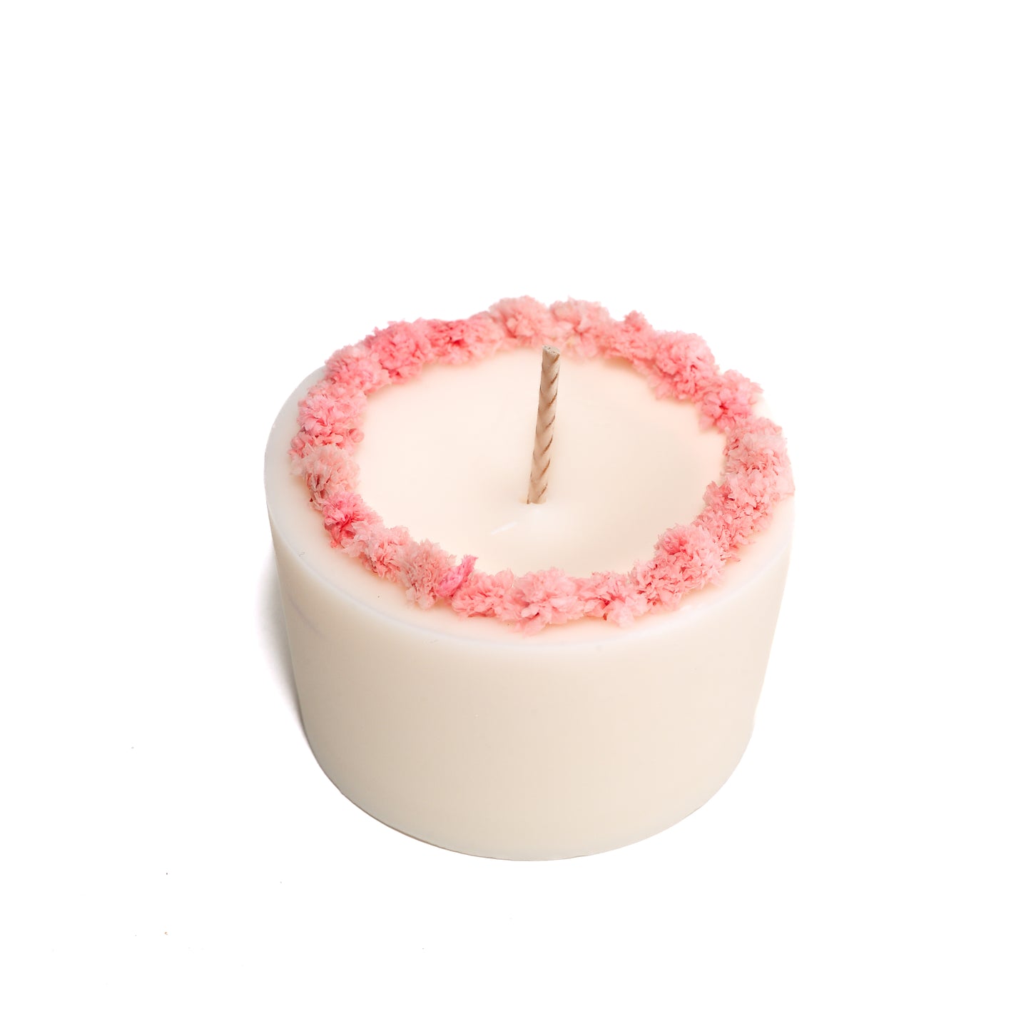 Giveaway Flowered Candle