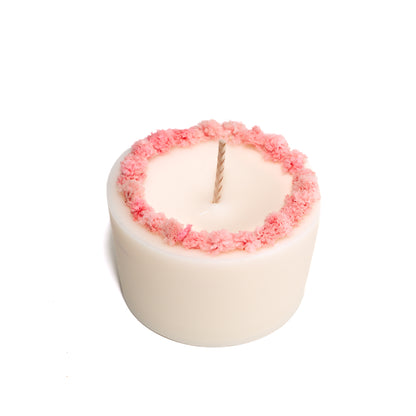 Giveaway Flowered Candle