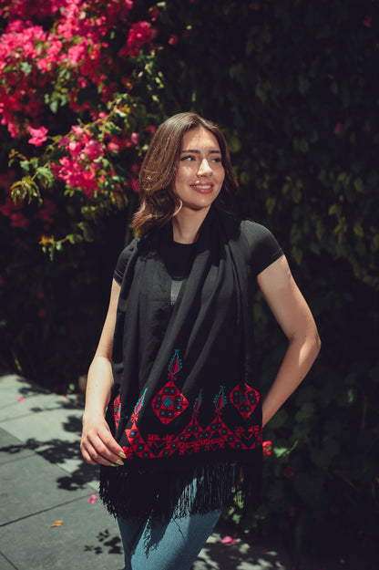 Soft Crepe Rectangular Scarf