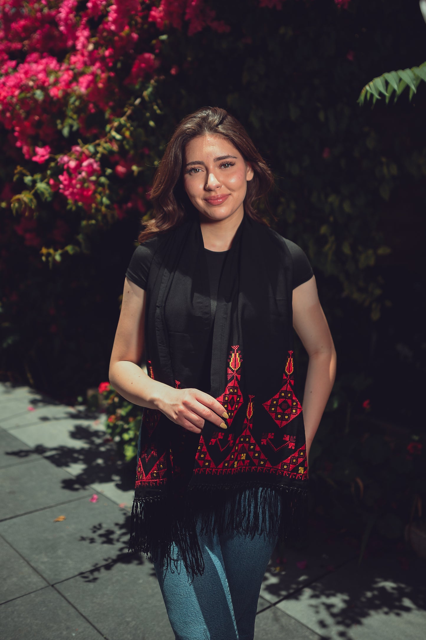 Soft Crepe Rectangular Scarf