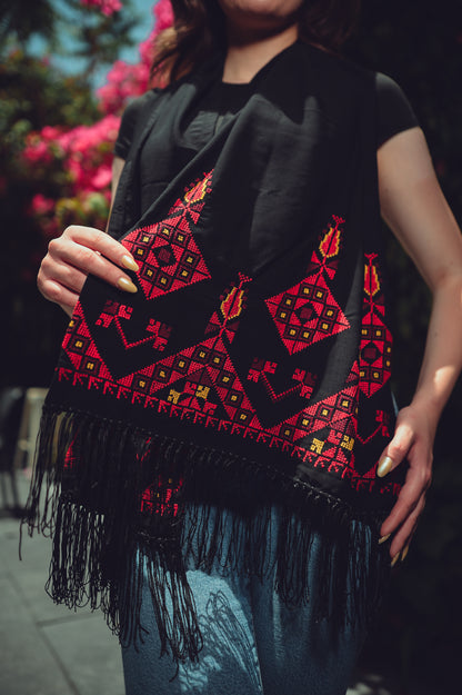 Soft Crepe Rectangular Scarf