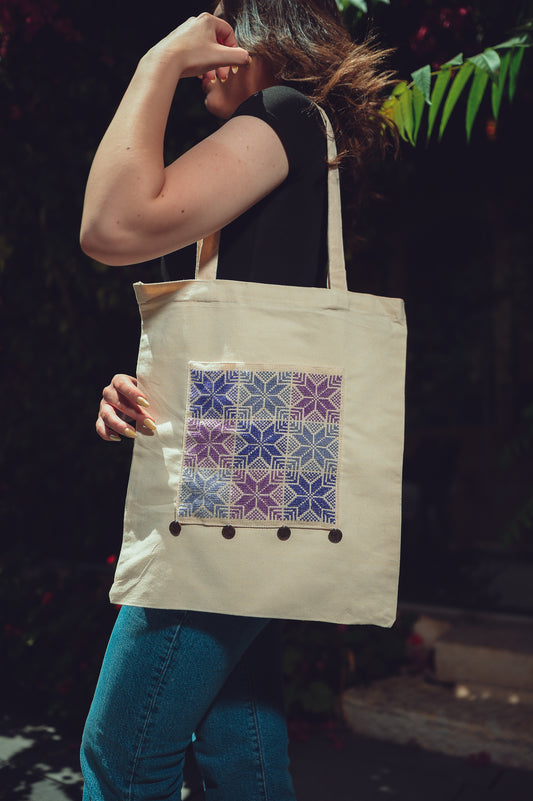 Tatrez Tote Bag