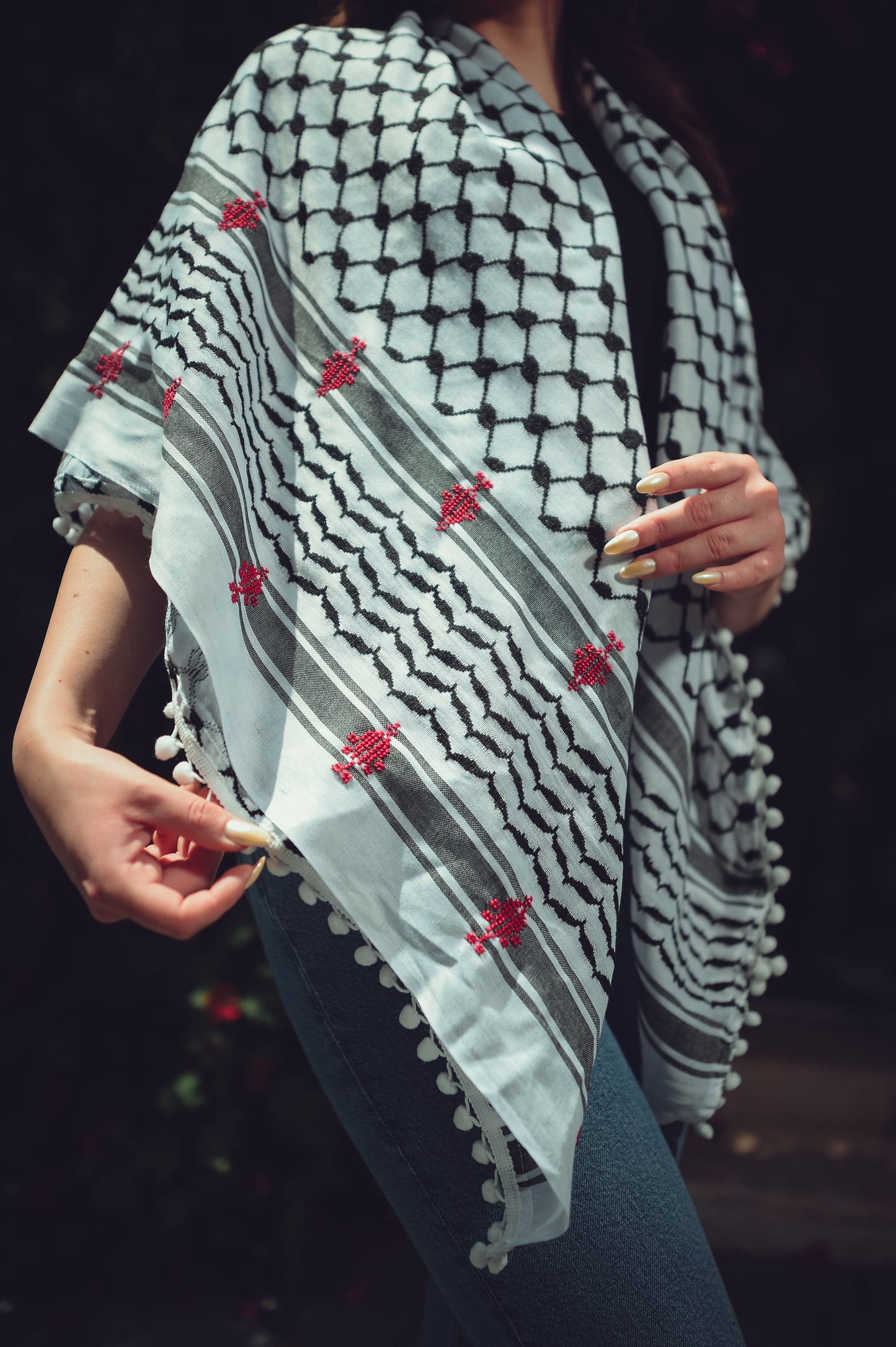 Kuffiyeh Embroidered