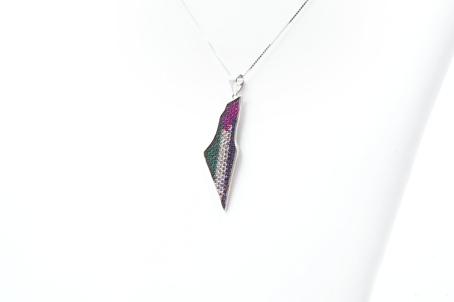 Palestine Map Pendant
