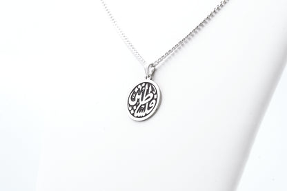 Palestine Arabic Calligraphy Pendant