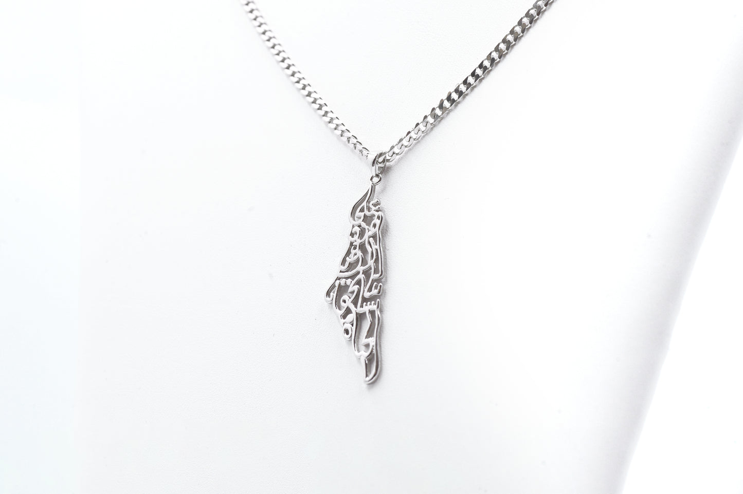 Palestine Map Pendant