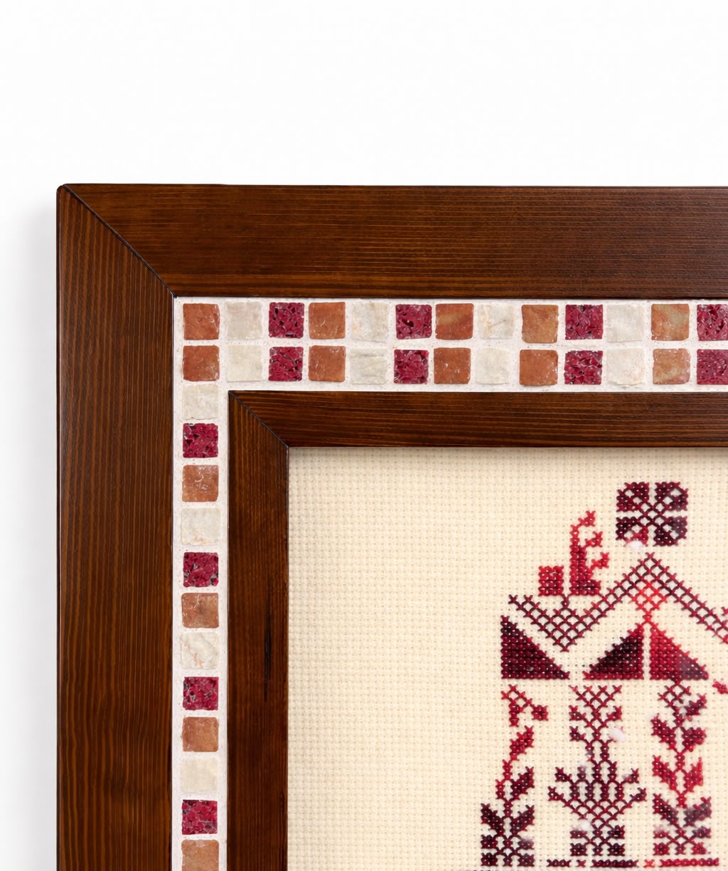 Palestine Map Framed Wall Hanging 2