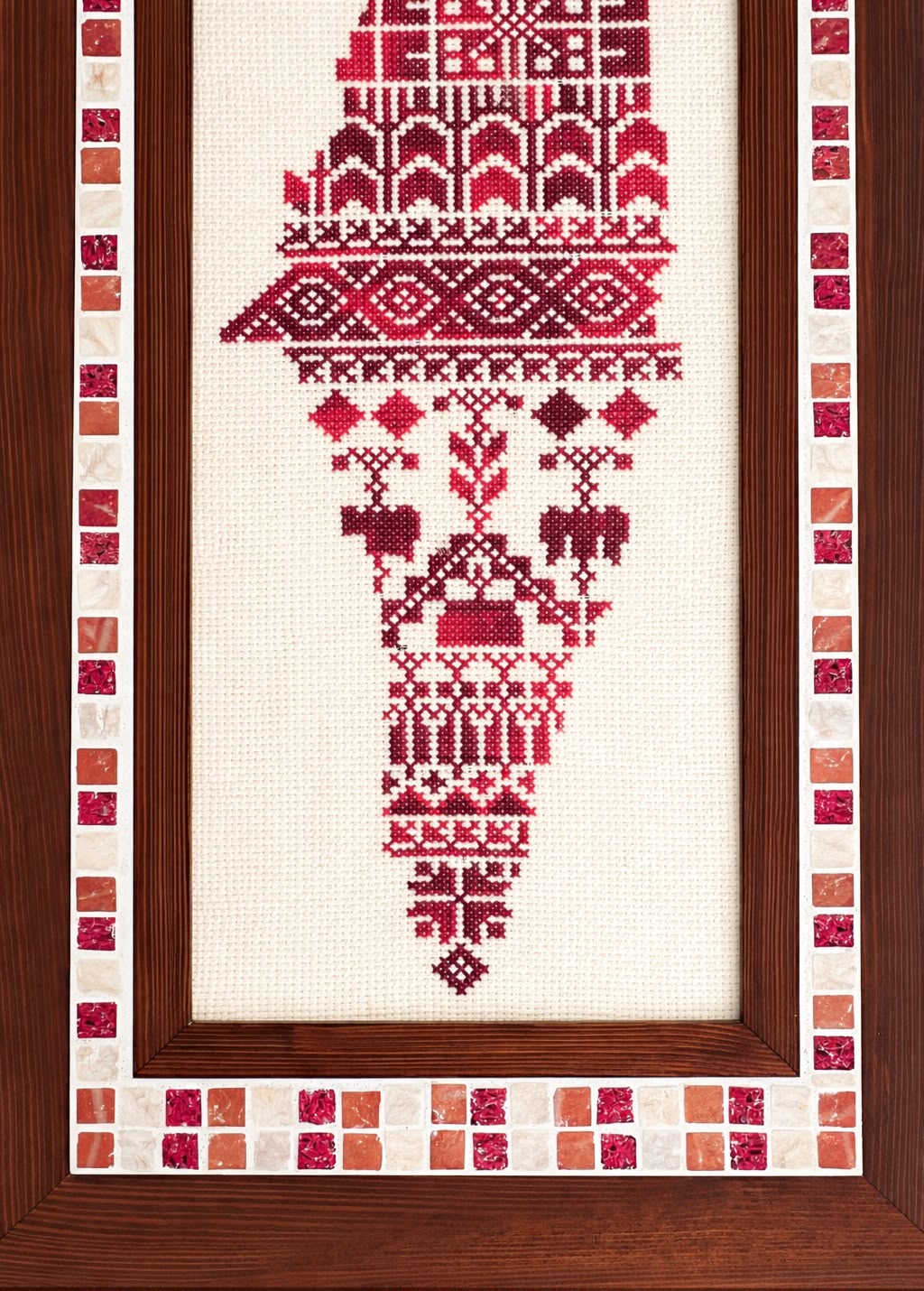 Palestine Map Framed Wall Hanging 2