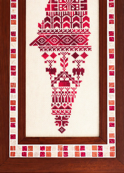 Palestine Map Framed Wall Hanging 2