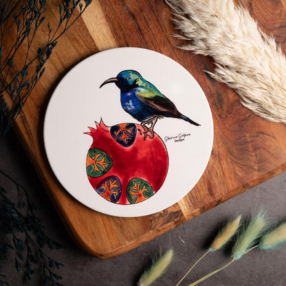 Palestinian Sunbird Coaster